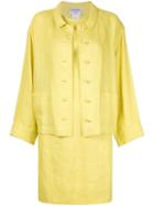 Chanel Pre-owned Two-piece Dress Suit - Yellow