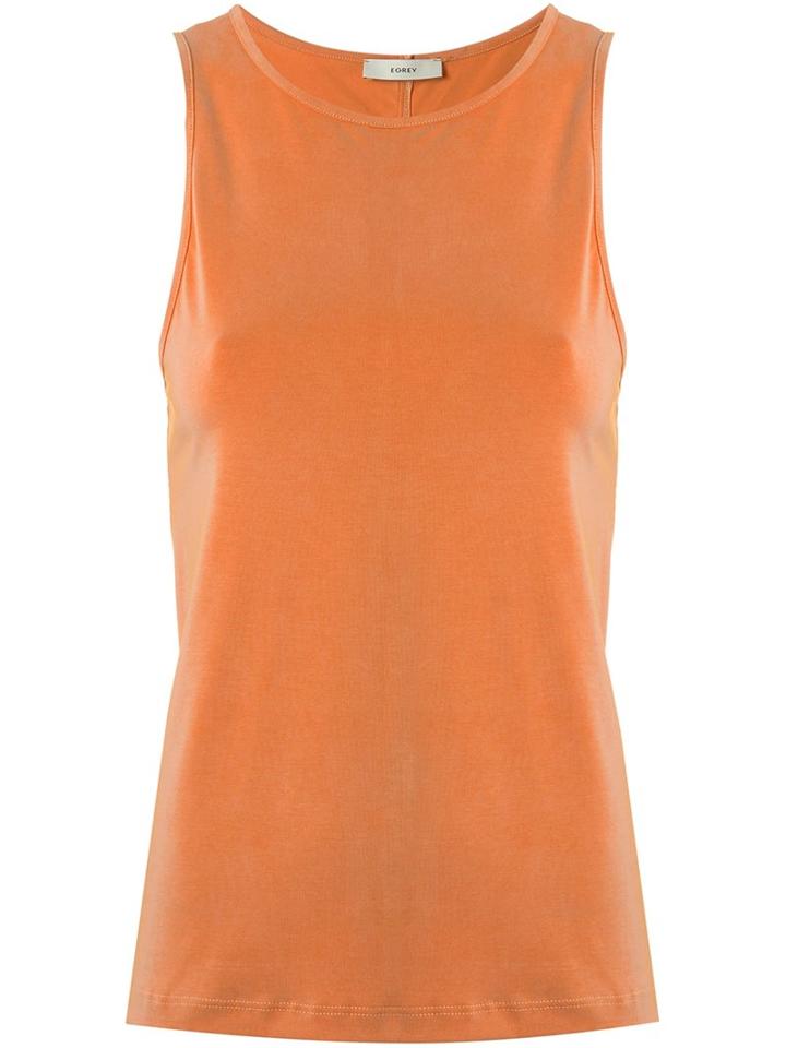 Egrey Sleeveless Top, Women's, Size: 36, Yellow/orange, Polyester