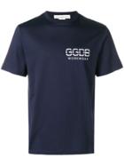 Golden Goose Deluxe Brand Logo T-shirt - Blue