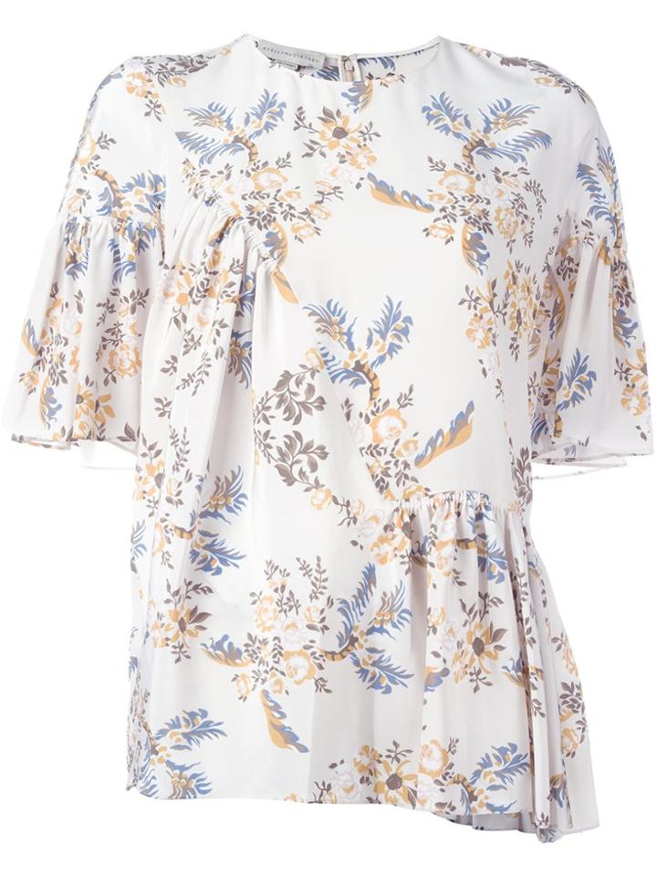 Stella Mccartney Floral Print Top - Nude & Neutrals