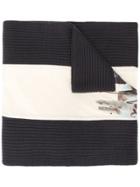 Telfar Printed Panel Scarf - Grey