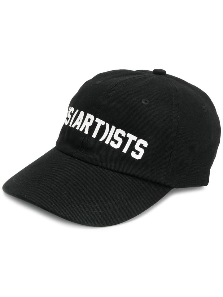 Les (art)ists Les (art)ists Logo Cap - Black