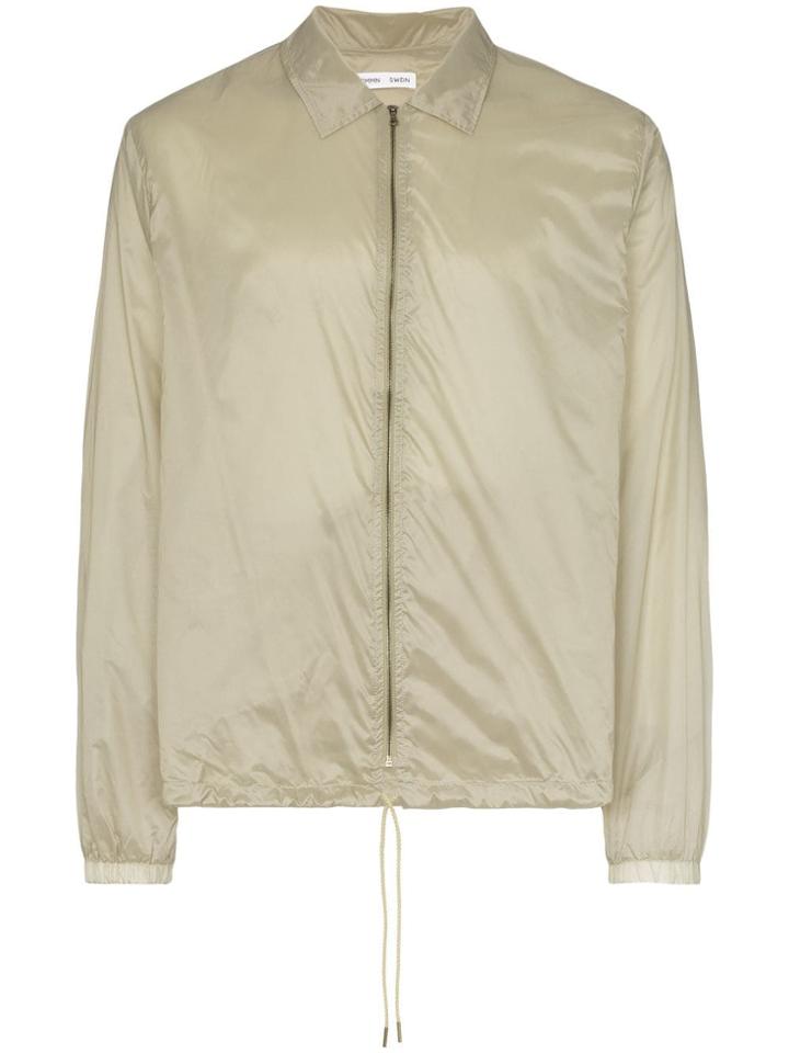 Cmmn Swdn Shane Zip Up Jacket - Grey