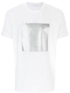 Neil Barrett Silver Square T-shirt - White