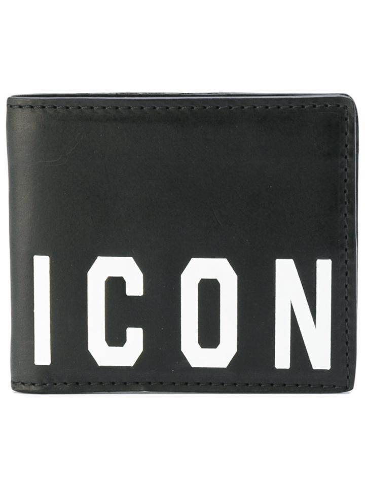 Dsquared2 Icon Wallet - Black