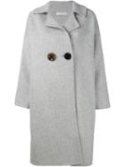 Rejina Pyo 'kate' Oversized Coat, Women's, Size: Medium, Grey, Alpaca/wool/polyester