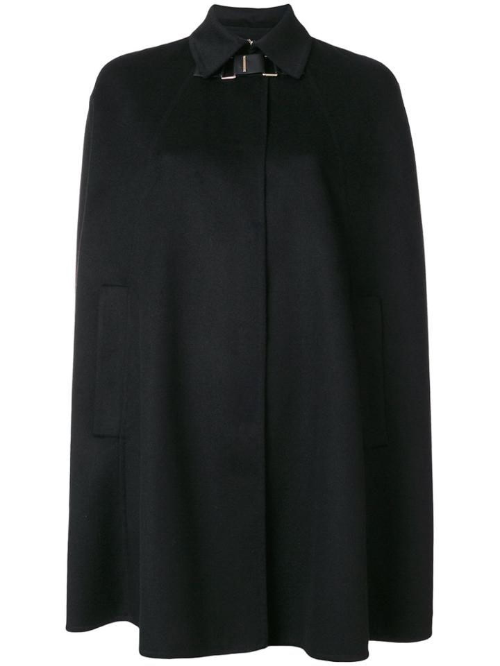 Versace Cape Coat - Black