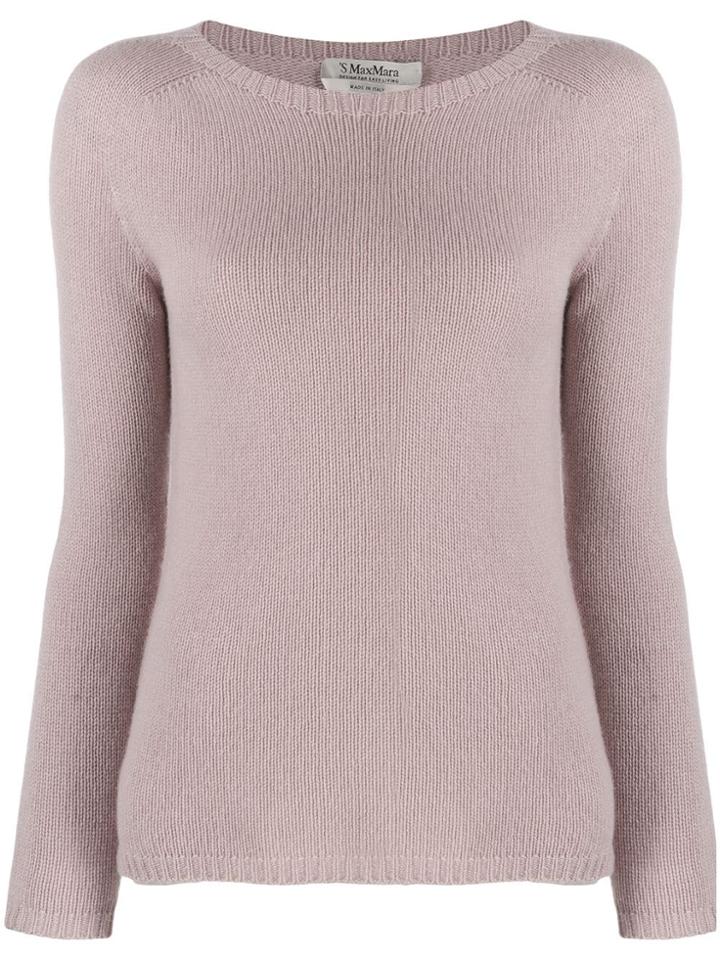 's Max Mara Slim-fit Jumper - Pink