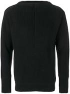 Andersen-andersen Ribbed Sweater - Black