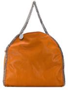 Stella Mccartney - Falabella Tote - Women - Polyester/metal - One Size, Yellow/orange, Polyester/metal