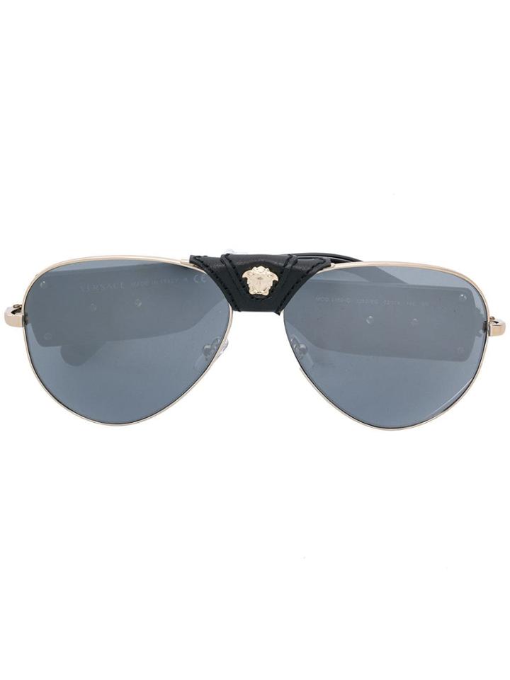 Versace Eyewear Medusa Sunglasses - Black