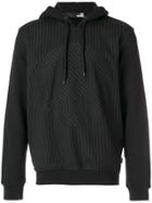 Love Moschino Pin Stripe Hooded Sweater - Black