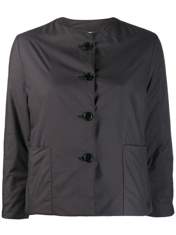 Aspesi Button Up Fitted Jacket - Black