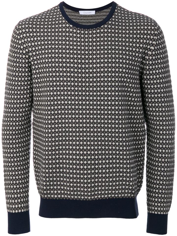 Cruciani Crew Neck Sweatshirt - Blue