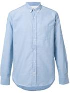Officine Generale - Oxford Shirt - Men - Cotton - L, Blue, Cotton