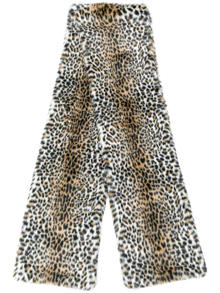 Philosophy Di Lorenzo Serafini Leopard Fur Scarf - Nude & Neutrals