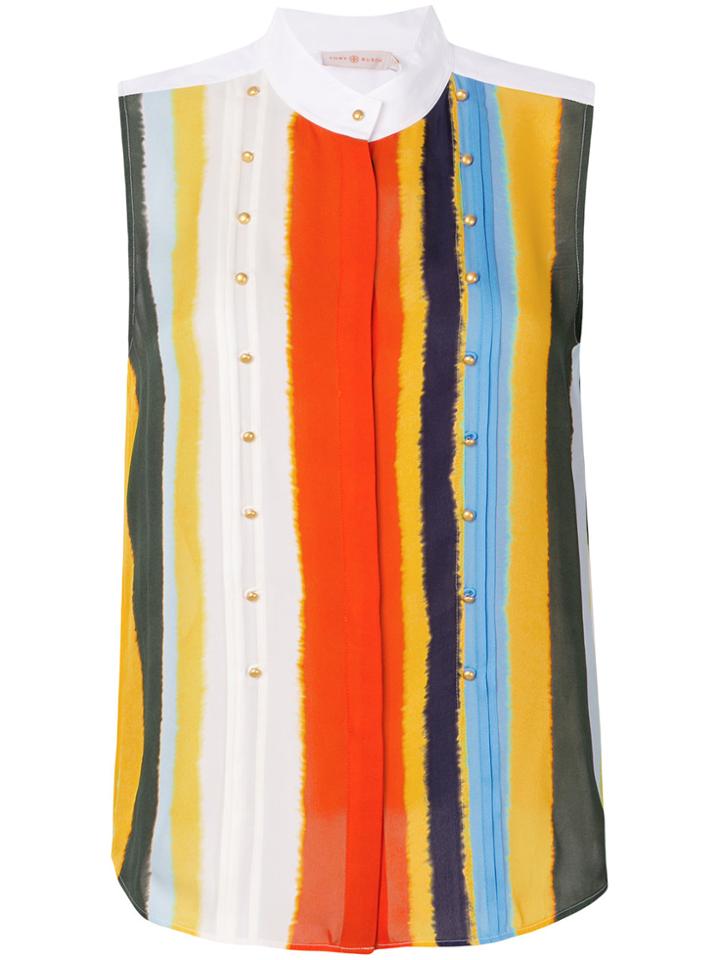 Tory Burch Bettina Striped Top - Multicolour