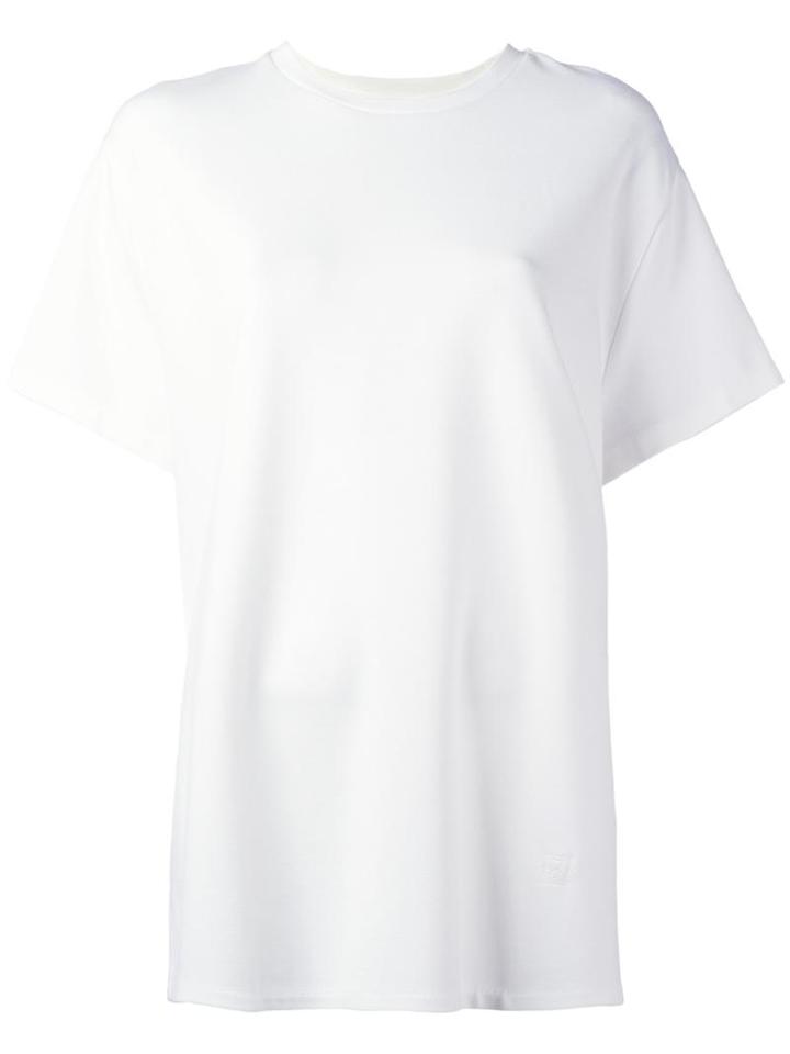 Toteme Oversized T-shirt, Women's, Size: Medium, White, Polyamide/viscose/spandex/elastane