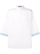 Haider Ackermann Contrast-trim Shirt - White