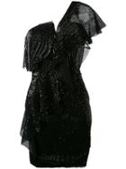 La Mania - Teno Nero Embellished Dress - Women - Polyester/spandex/elastane - 36, Women's, Black, Polyester/spandex/elastane