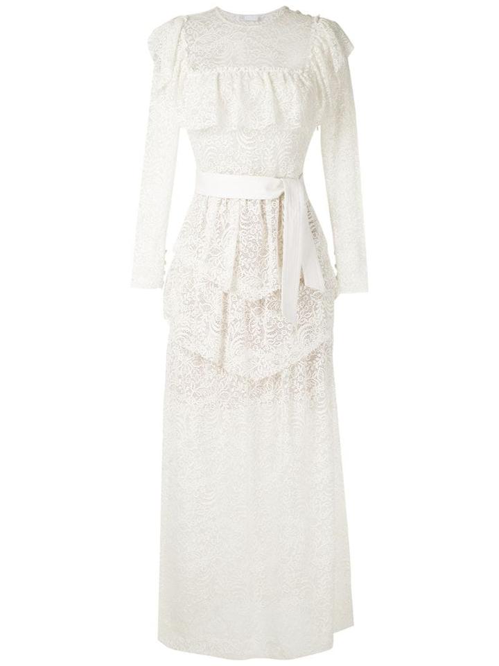 Nk West Apollo Lace Dress - White