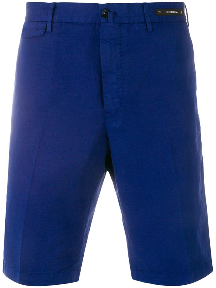 Pt01 Casual Bermuda Shorts - Blue
