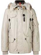 Parajumpers Multi-pocket Padded Coat, Men's, Size: Xs, Nude/neutrals, Feather Down/acrylic/polyester/wool