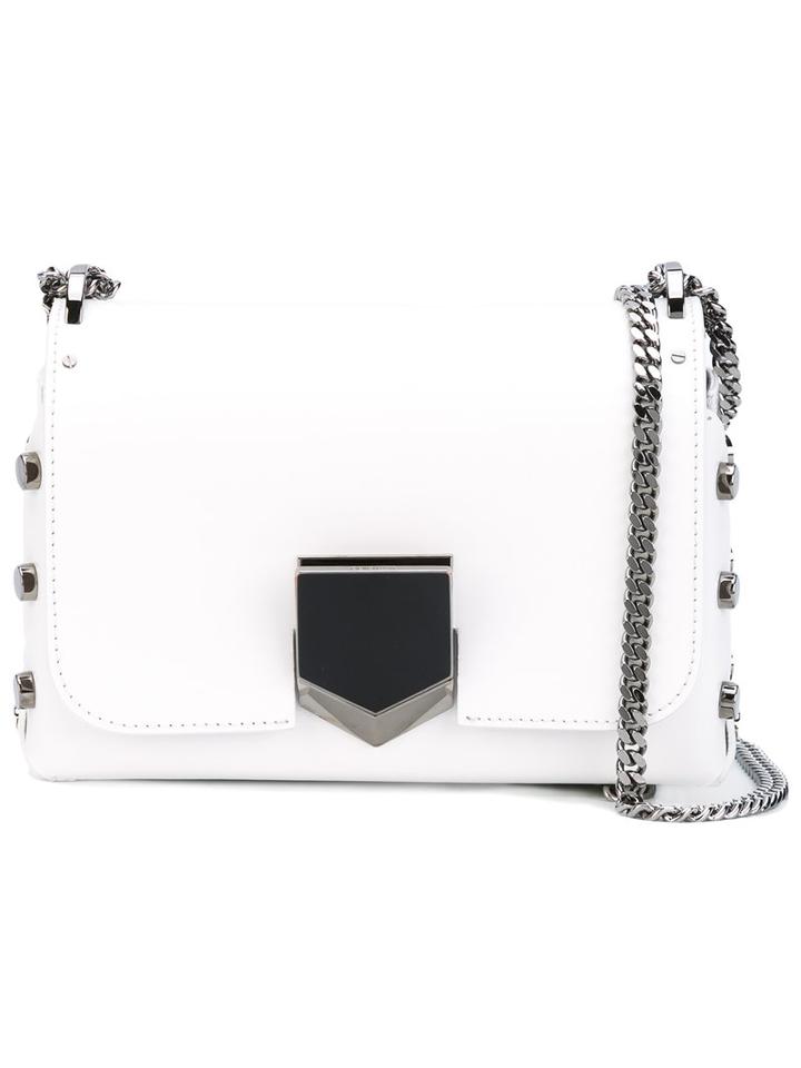 Jimmy Choo - Lockett Petite Bag - Women - Calf Leather - One Size, White, Calf Leather