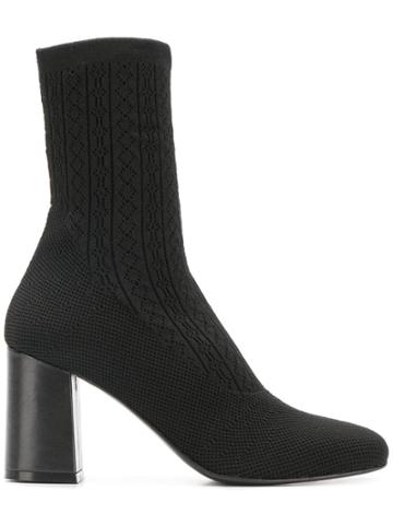 Carel Scarlet Boots - Black