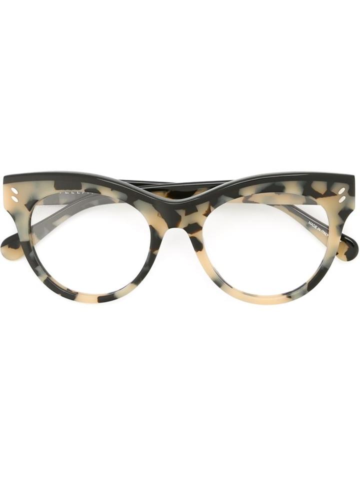 Stella Mccartney 'havana' Glasses, Nude/neutrals, Acetate