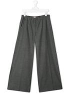 Il Gufo Wide Leg Trousers - Grey