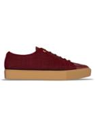 Myswear Rivington Sneakers, Men's, Size: 40, Red, Leather/rubber/aligator Leather