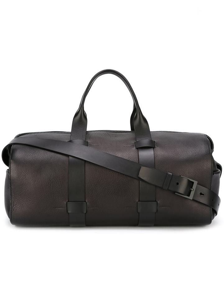 Troubadour Day Bag, Women's, Black, Calf Leather