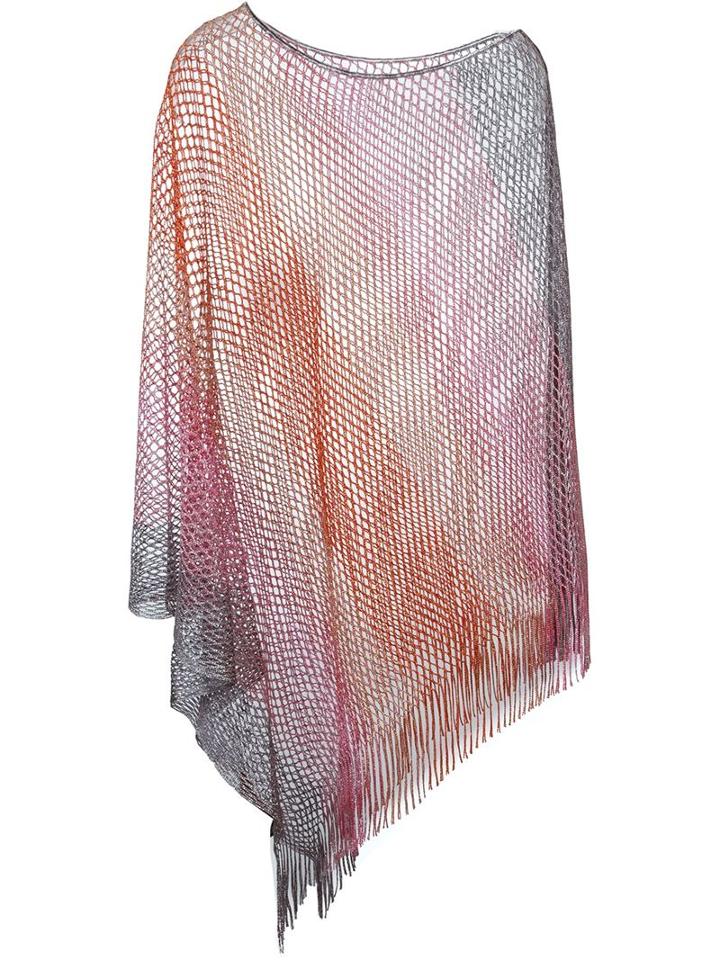 Missoni Mesh Gradient Fringed Tunic