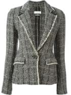 Isabel Marant Étoile 'lacy' Bouclé Blazer, Women's, Size: 40, Black, Wool/linen/flax/polyamide/cotton