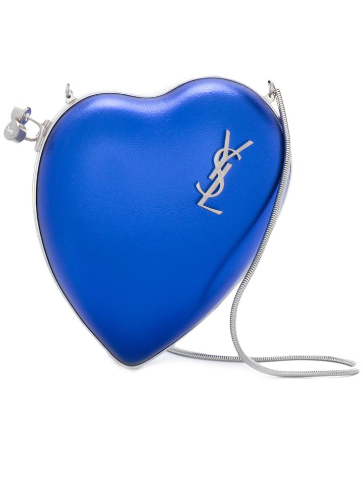 Saint Laurent Love Box Bag - Blue