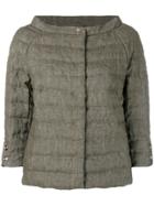 Herno Short Puffer Jacket - Green