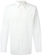 Universal Works Point Collar Shirt, Men's, Size: Small, White, Cotton