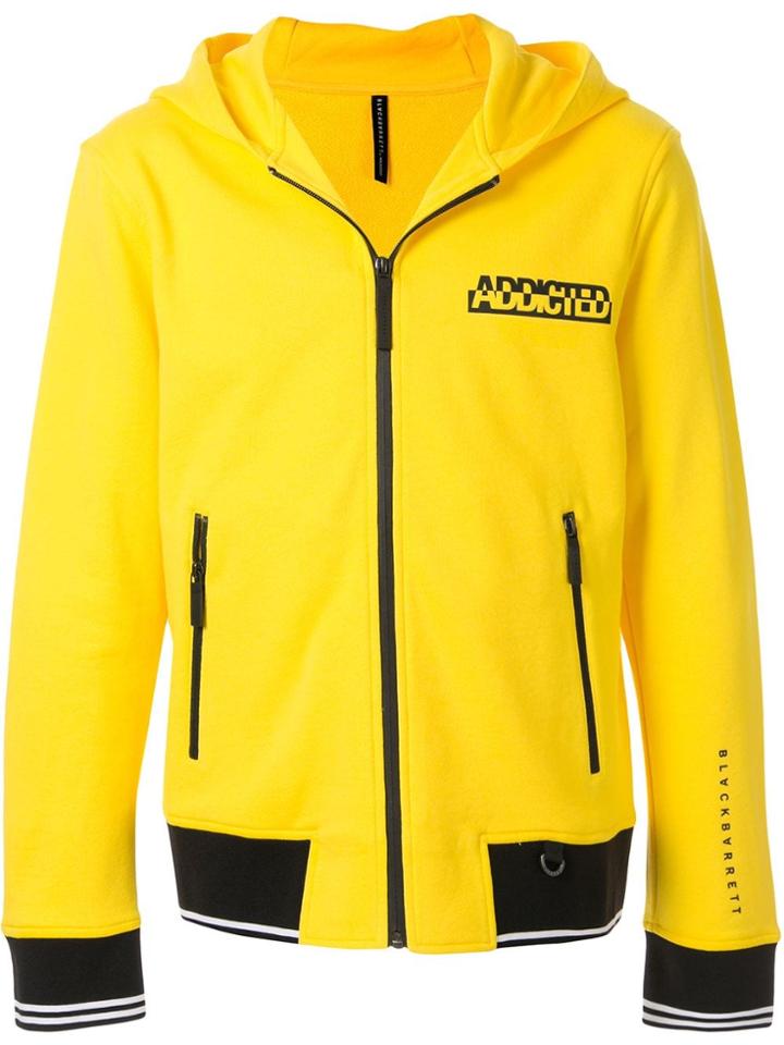 Blackbarrett Slogan Hoodie - Yellow