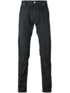 Z Zegna Slim Fit Jeans, Men's, Size: 30, Grey, Cotton/spandex/elastane