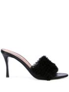 Tabitha Simmons Whipsy Mule Sandals - Black