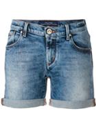 Jacob Cohen Fitted Denim Shorts - Blue