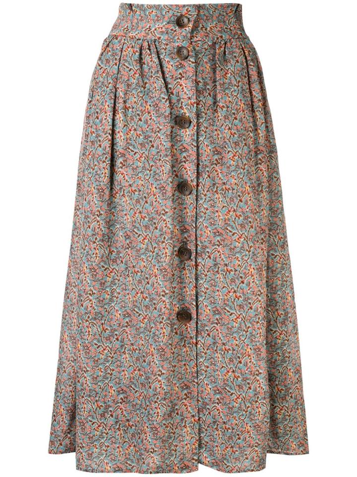 Muller Of Yoshiokubo Majorelle Skirt - Blue