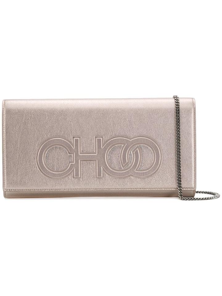 Jimmy Choo Scottie Clutch Bag - Pink