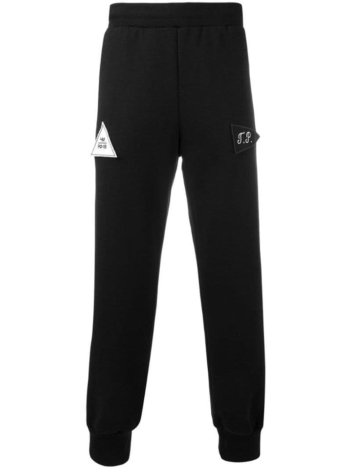Gosha Rubchinskiy Patch-detail Sweatpants - Black