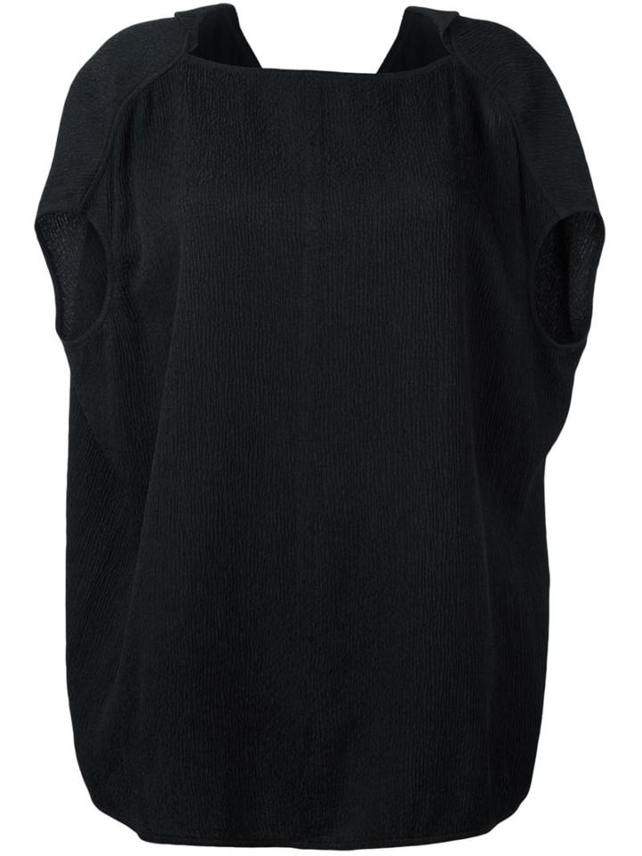 Rick Owens 'dagger Floating' Top, Women's, Size: 44, Black, Silk/viscose