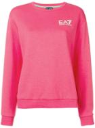 Ea7 Emporio Armani Classic Logo Sweater - Pink