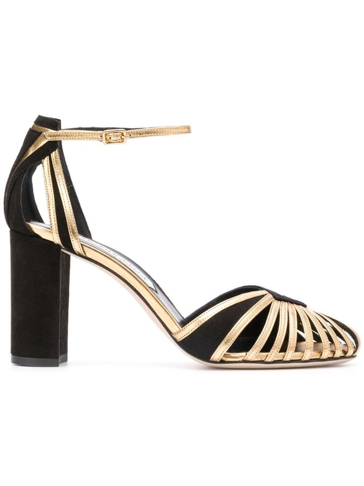 Marskinryyppy Vinny Round Toe Pumps - Black