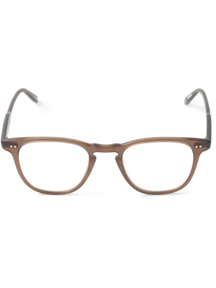 Garrett Leight 'brooks' Glasses - Brown
