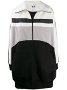 Y-3 Zipped-up Jacket - White